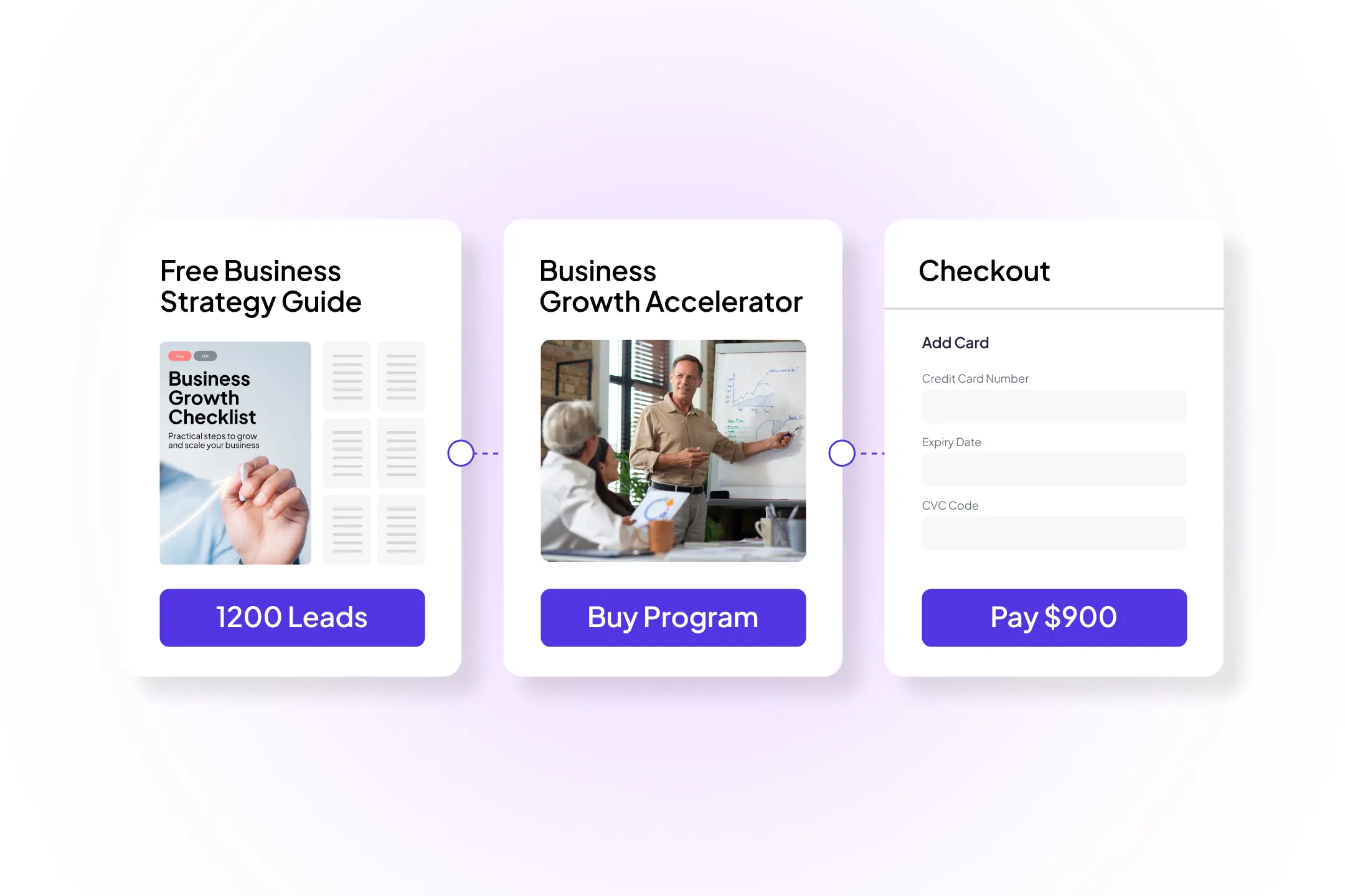 Marketing and sales tools for promoting online courses, memberships, and digital products.
