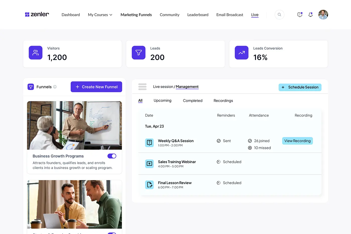 All-in-one coaching platform built for coaches growing an online business